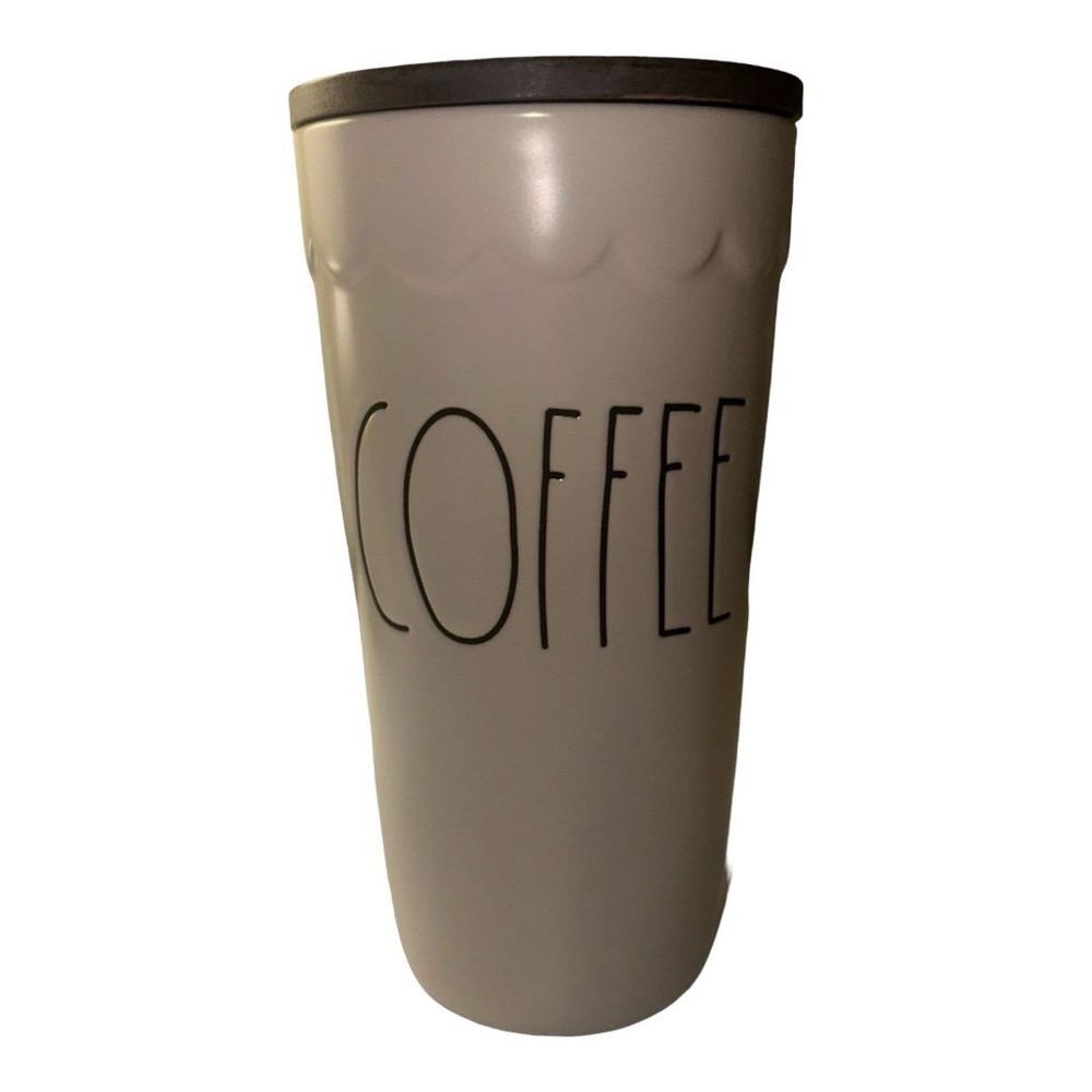 Rae Dunn Coffee Canister Container with Lid Farmhouse‎ Decor Kitchen Storage